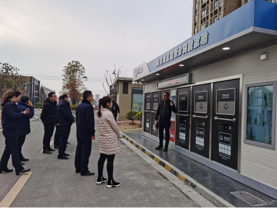 華展貓先生，智能垃圾分類收集房，垃圾分類房廠家