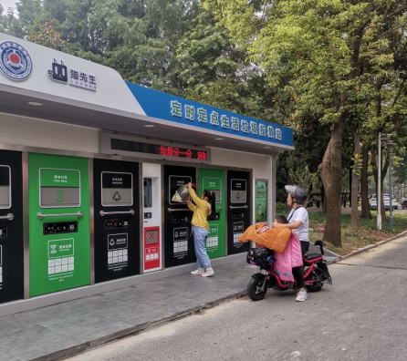 貓先生定時定點垃圾收集房，小區(qū)垃圾站，生活垃圾投放站廠家