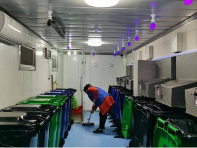 智能垃圾分類房，清潔小屋，垃圾分類收集站，分類垃圾亭生產(chǎn)廠家